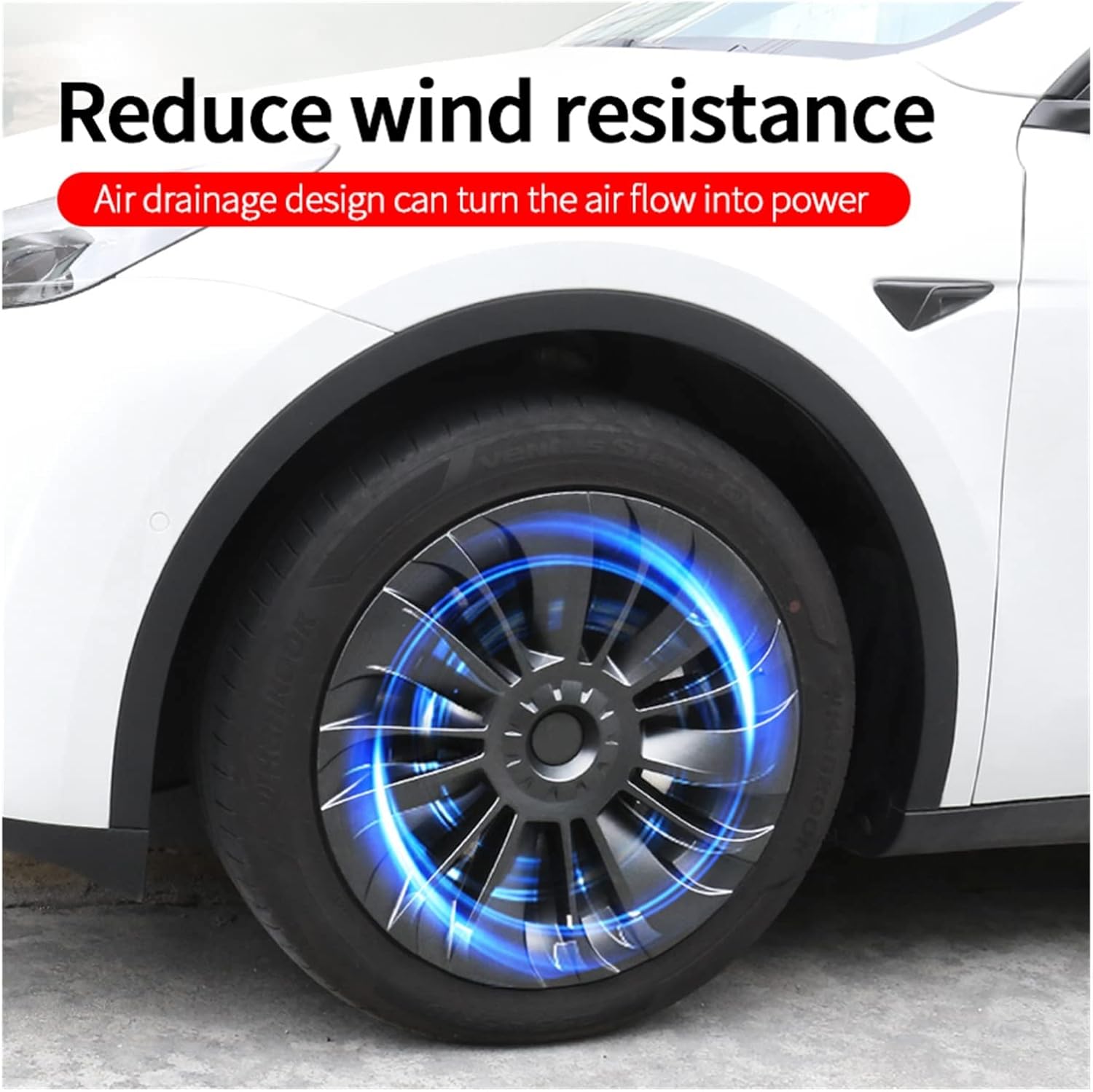 Tesla モデル Y 19 インチ マシン アーマー ブレード ハブ